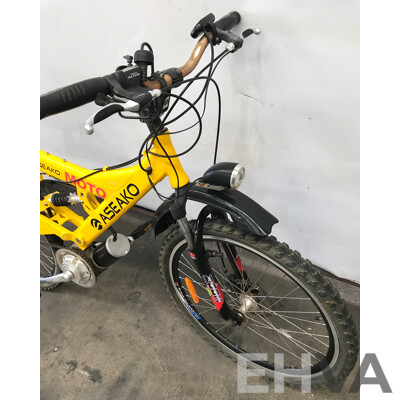 Aseako Moto 8 Speed Electric Bike