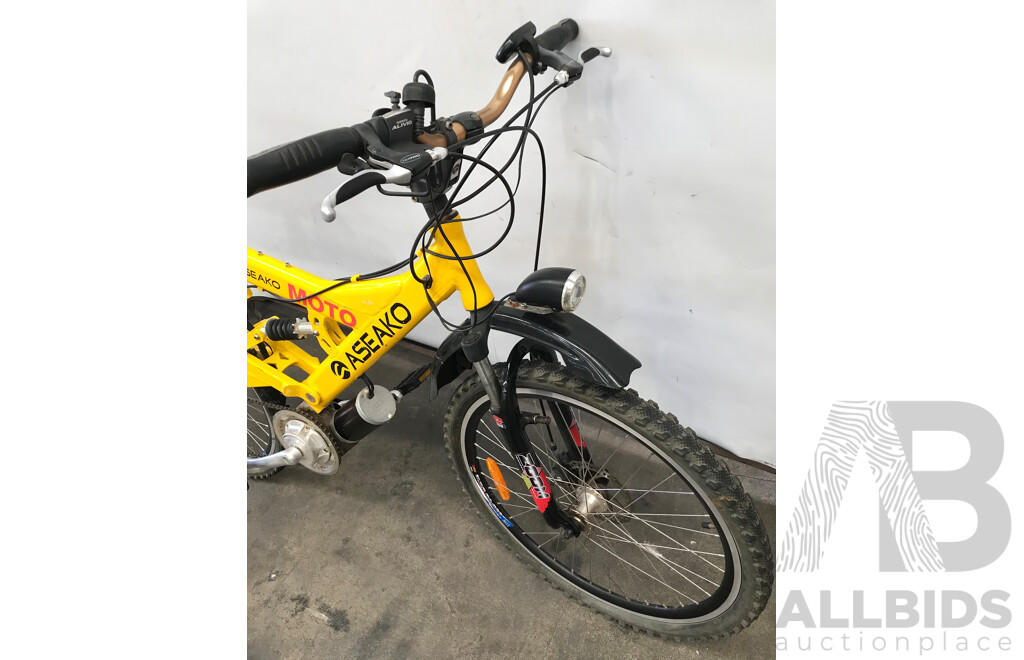 Aseako Moto 8 Speed Electric Bike