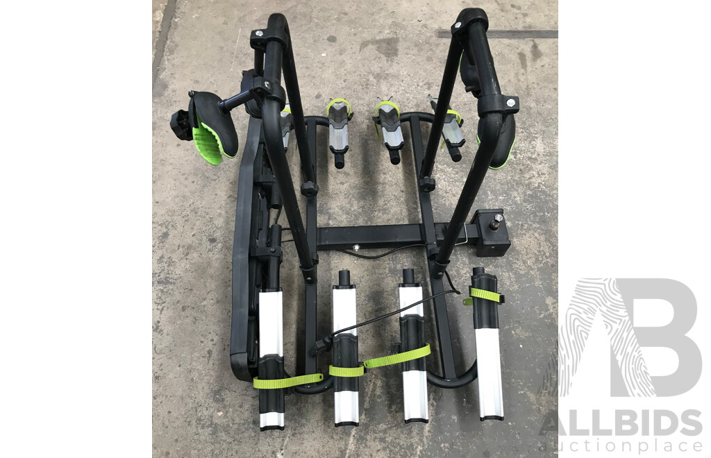 4 Bike Rack - Tow Ball Bicycle Rack Carrier