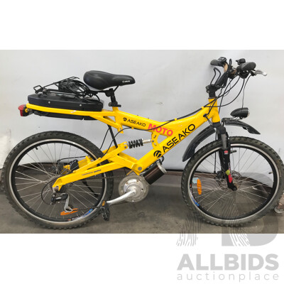 Aseako Moto 8 Speed Electric Bike