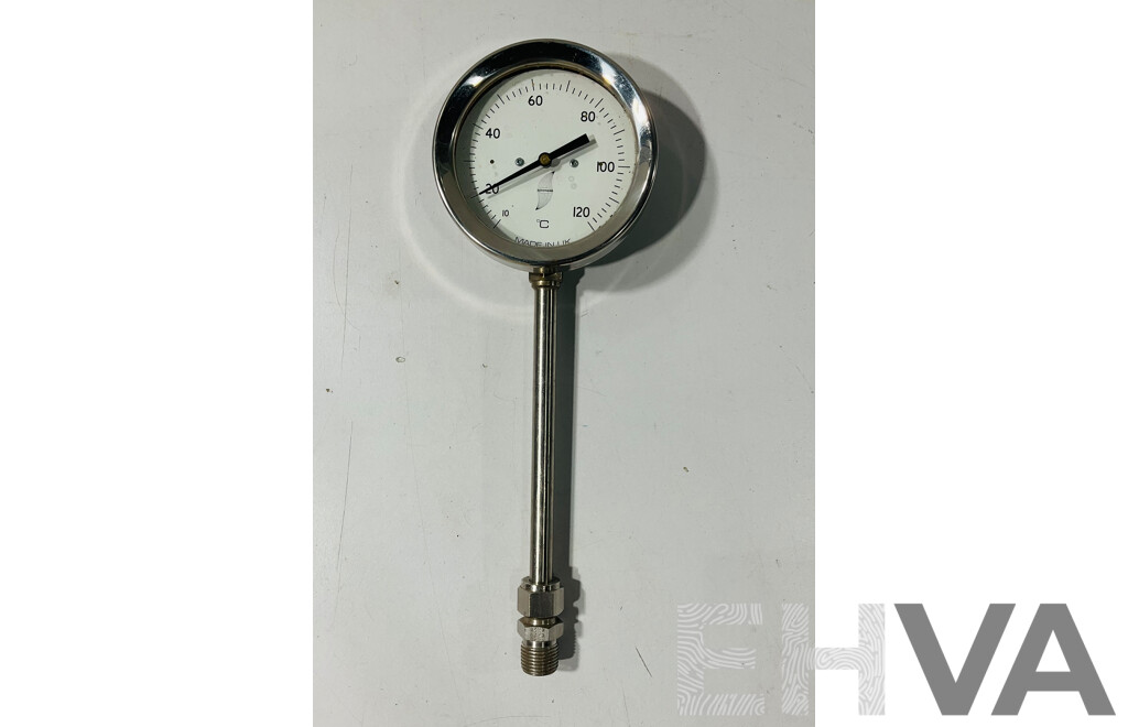 Vintage Rototherm Temperature Gauge