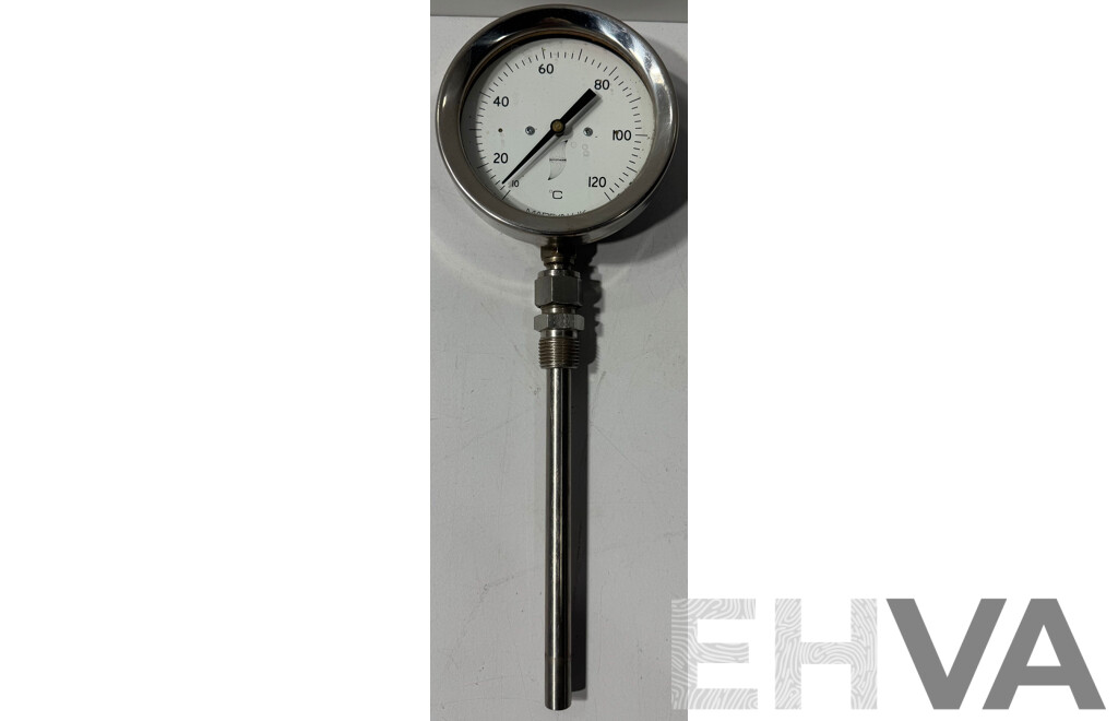 Vintage Rototherm Temperature Gauge