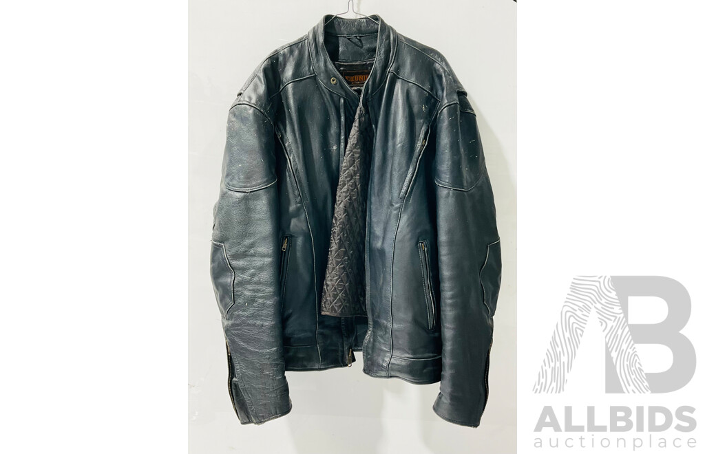 Retro Real Leather Unik Motorcycle Jacket