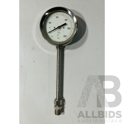 Vintage Rototherm Temperature Gauge