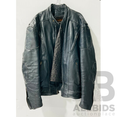 Retro Real Leather Unik Motorcycle Jacket