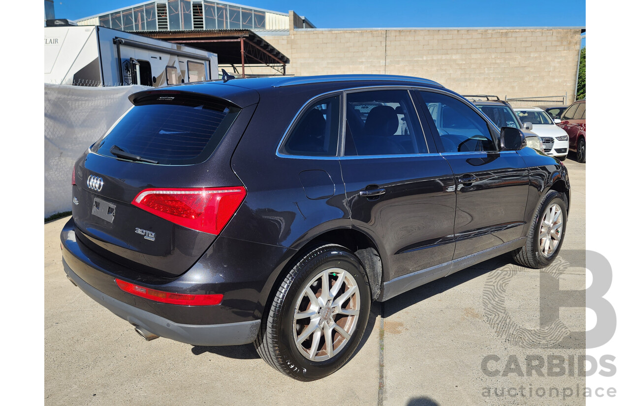 2/2012 Audi Q5 3.0 TDI Quattro 8R MY12 4d Wagon Grey 3.0L