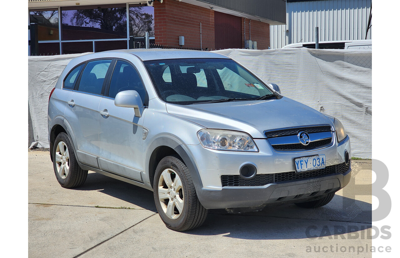 8/2009 Holden Captiva SX (4x4) CG MY09 4d Wagon Silver Or Chrome 2.0L