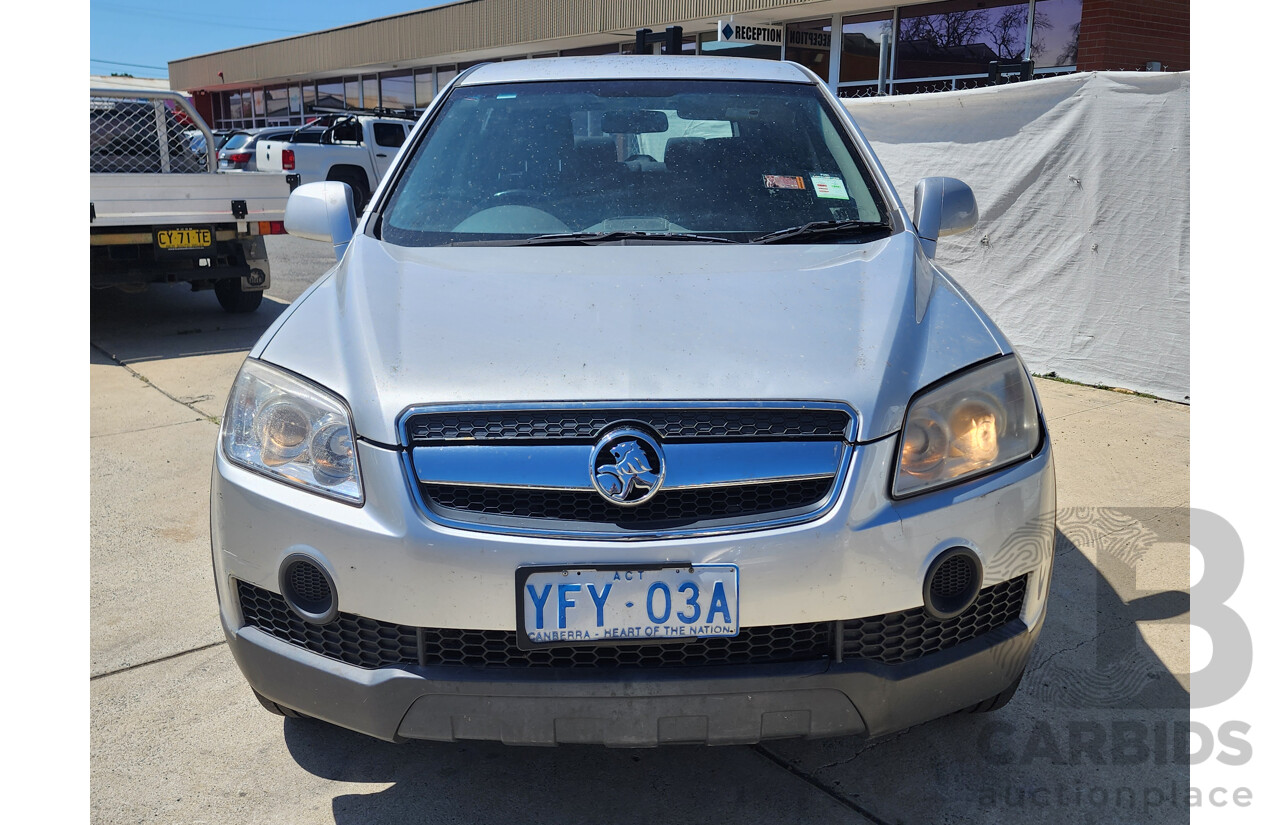 8/2009 Holden Captiva SX (4x4) CG MY09 4d Wagon Silver Or Chrome 2.0L