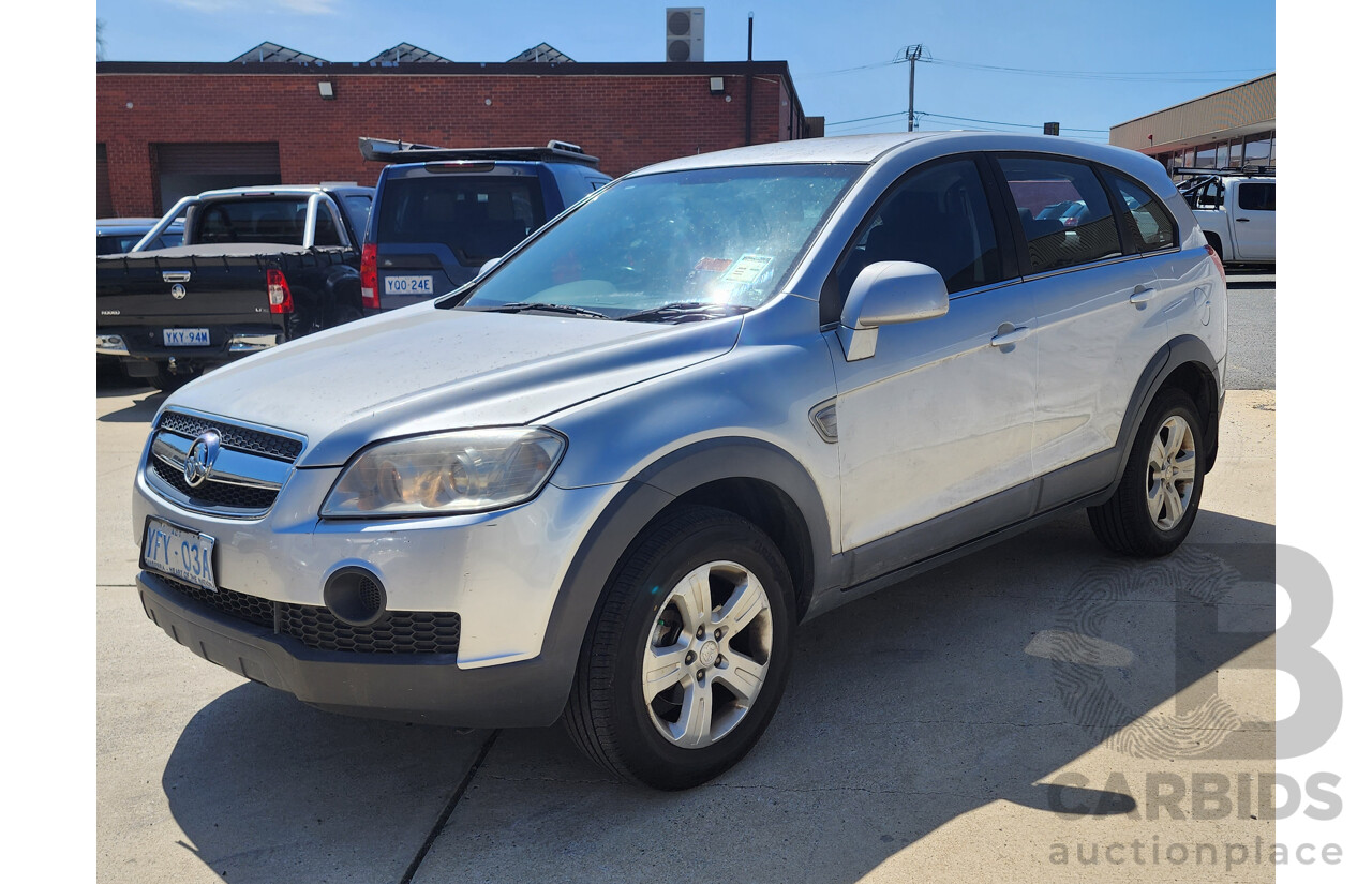 8/2009 Holden Captiva SX (4x4) CG MY09 4d Wagon Silver Or Chrome 2.0L