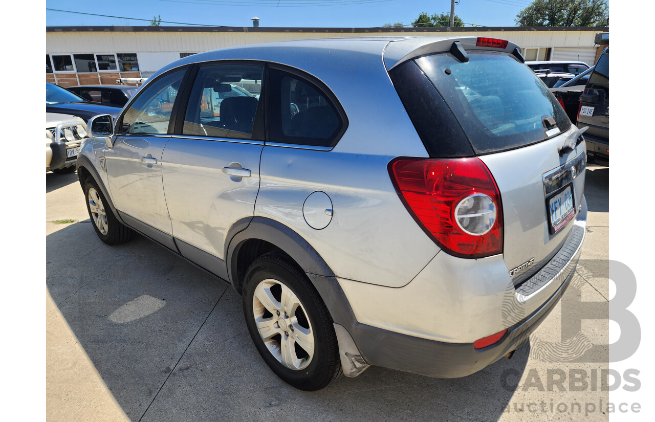 8/2009 Holden Captiva SX (4x4) CG MY09 4d Wagon Silver Or Chrome 2.0L