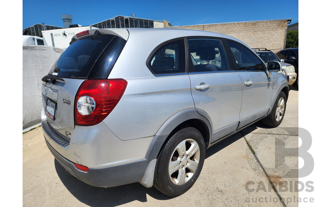 8/2009 Holden Captiva SX (4x4) CG MY09 4d Wagon Silver Or Chrome 2.0L