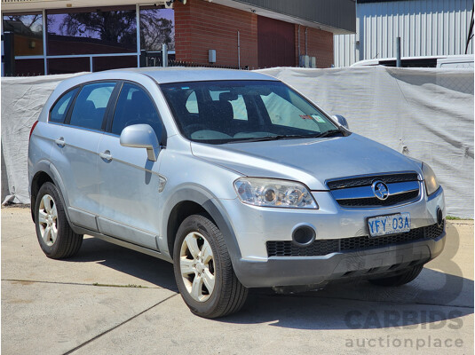 8/2009 Holden Captiva SX (4x4) CG MY09 4d Wagon Silver Or Chrome 2.0L