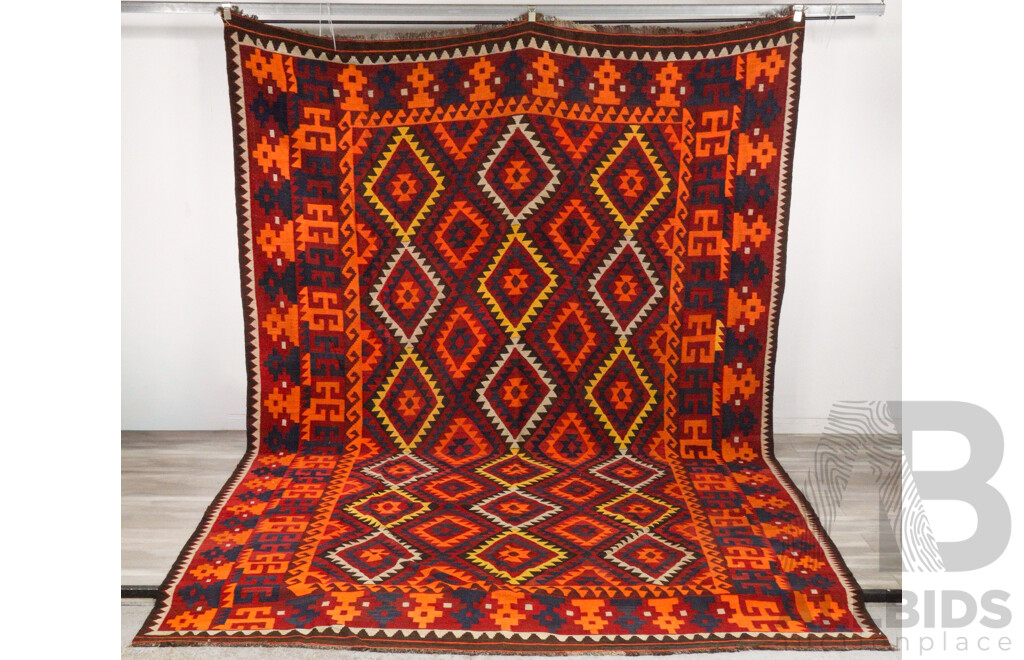 Persian Hand Knotted Woollen Kilim