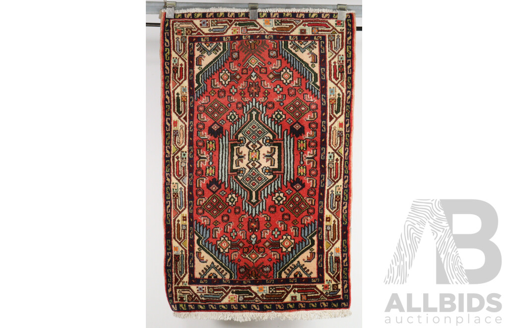 Hand Knotted Persian Soft Wool Rug with Nice Sheen