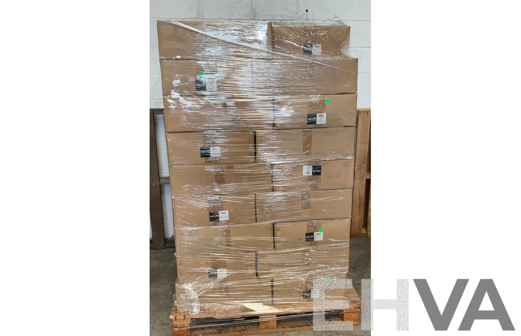 Pallet of VEROTTI VIVO VV.51 Wall/Bench Basin
