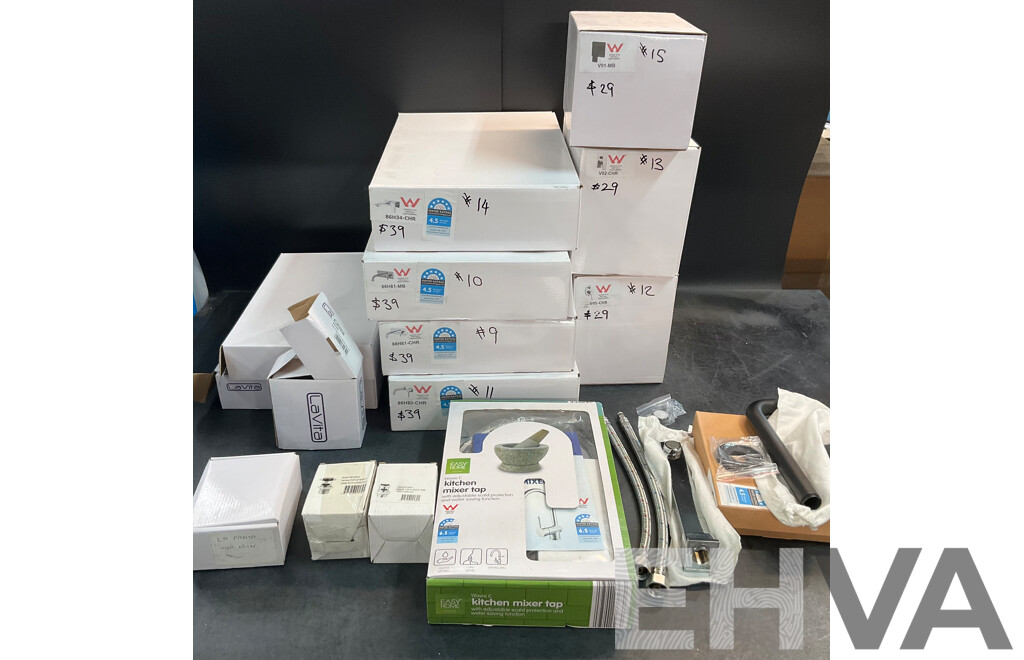 Assorted WaterMark Mixer & Pop Up Waste and Accessories