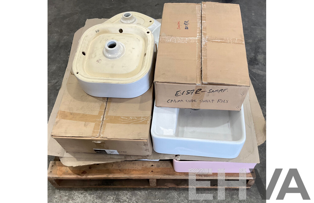 Assorted Display Basin - Lot of 10
