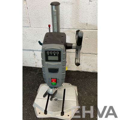 FERREX Electric Drill Press & Folding Crane & Vintage Dawn Vice & Battery Load Tester