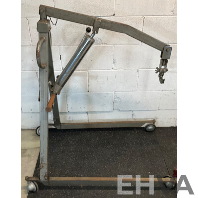 FERREX Electric Drill Press & Folding Crane & Vintage Dawn Vice & Battery Load Tester