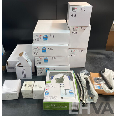 Assorted WaterMark Mixer & Pop Up Waste and Accessories