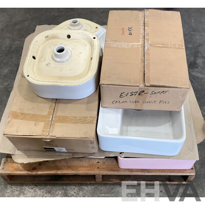 Assorted Display Basin - Lot of 10