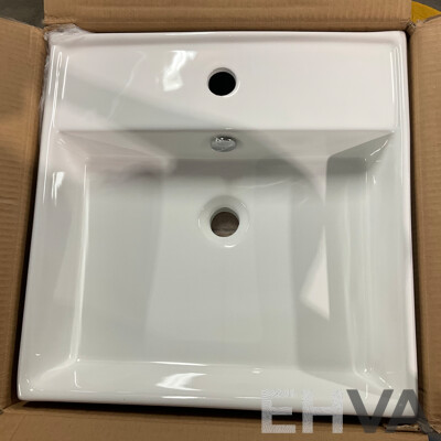 Pallet of WETDESIGN EV46S Evoq Semi Recessed Basin