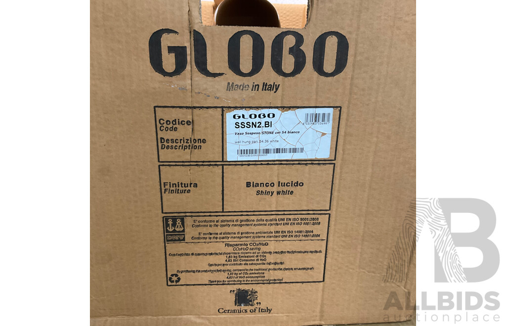 10x GLOBO Toilet (SAS03.BI,SA005.BI,SSSN2.BI) with 8 X Soft Close Seats