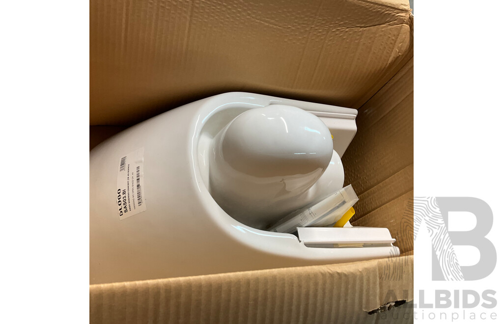 10x GLOBO Toilet (SAS03.BI,SA005.BI,SSSN2.BI) with 8 X Soft Close Seats