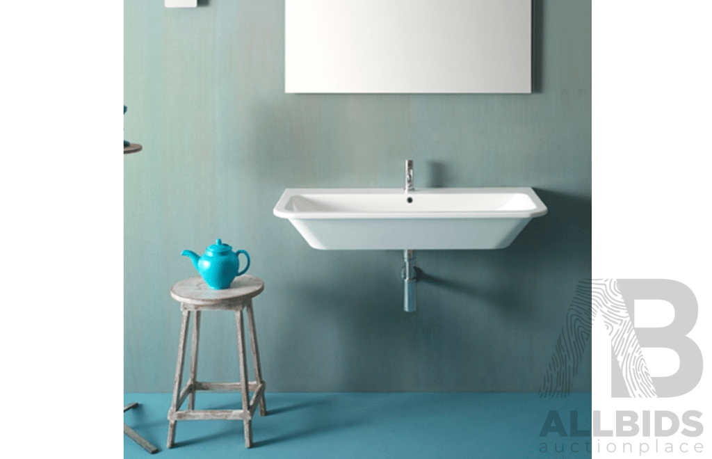 GLOBO SSN14.BI Stone Wash Basin 85x48cm