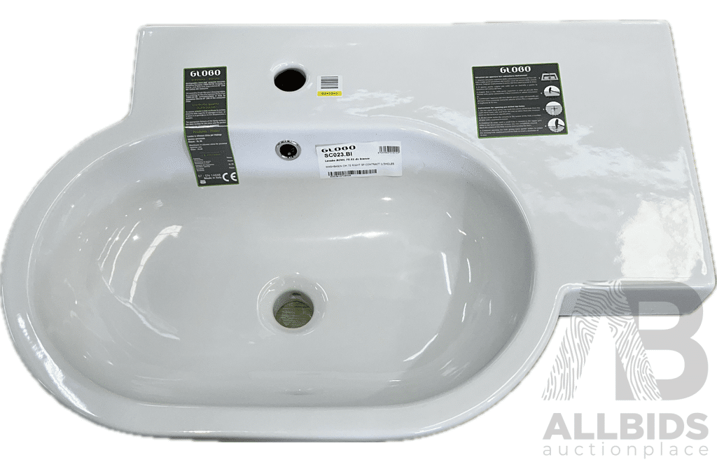 Assorted GLOBO Wash Basin - SC023.BI/SC022.BI/OL065.BI