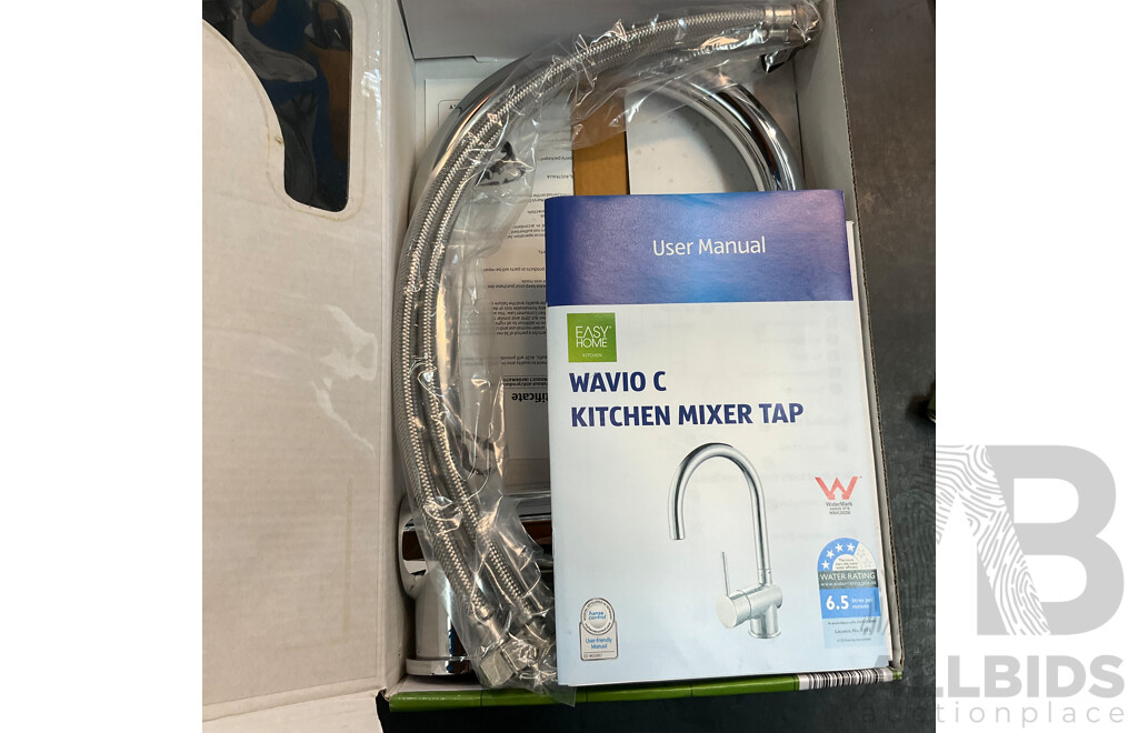 Assorted WaterMark Mixer & Pop Up Waste and Accessories