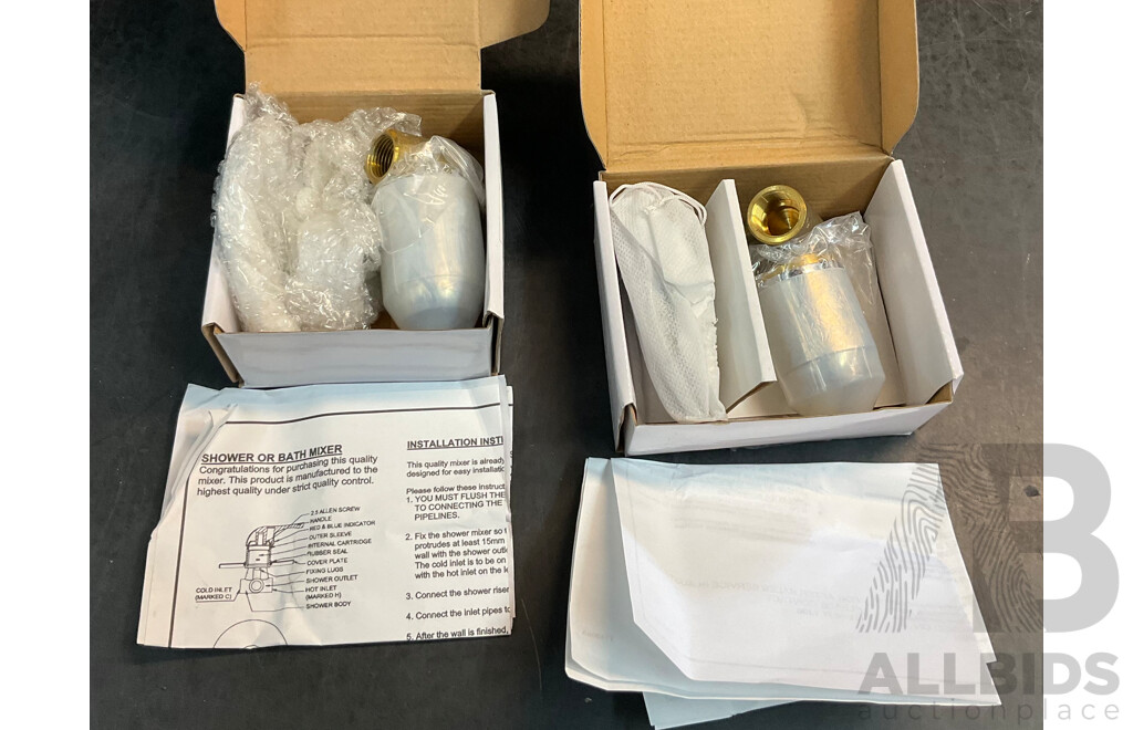 Assorted WaterMark Mixer & Pop Up Waste and Accessories