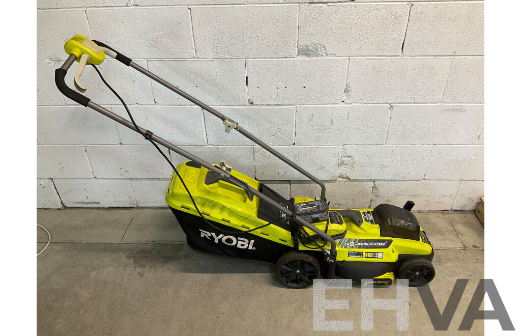 Ryobi 18V ONE+ 4.0Ah 33cm Cordless Lawn Mower