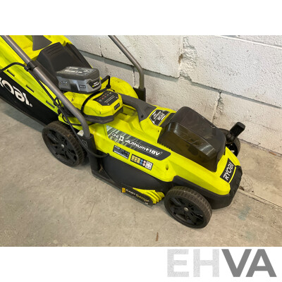Ryobi 18V ONE+ 4.0Ah 33cm Cordless Lawn Mower