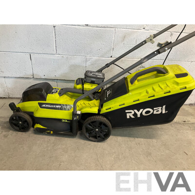 Ryobi 18V ONE+ 4.0Ah 33cm Cordless Lawn Mower