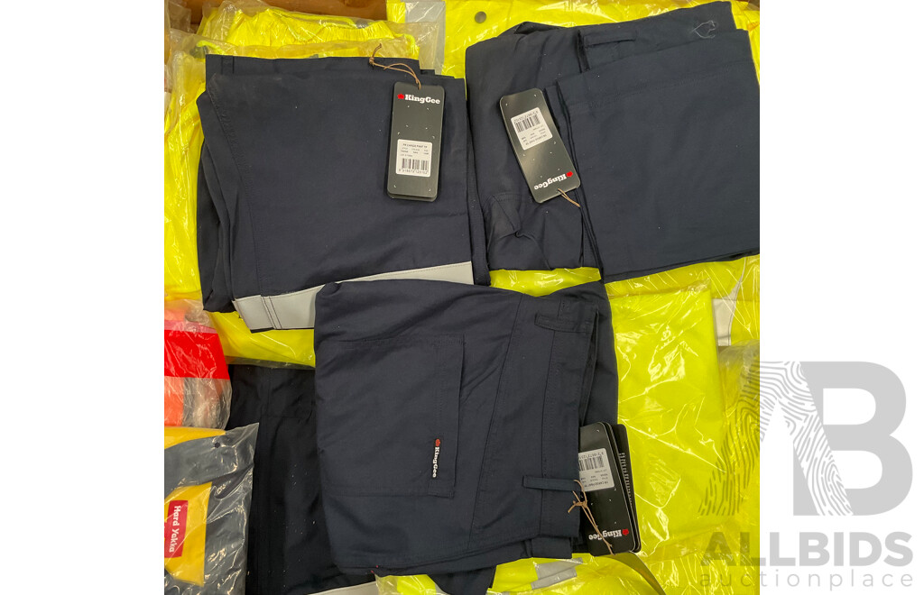 Pallet of Workwear - Hard Yakka, KingGee & WorkSense