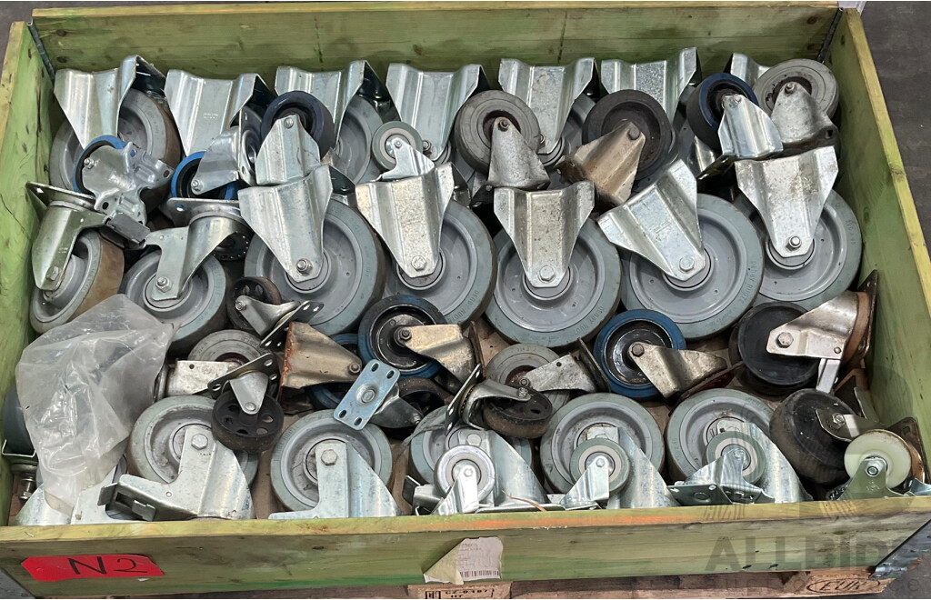 Pallet of Caster Wheels