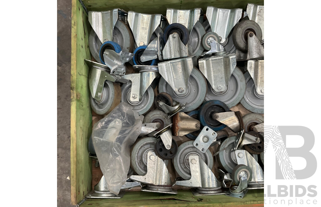 Pallet of Caster Wheels