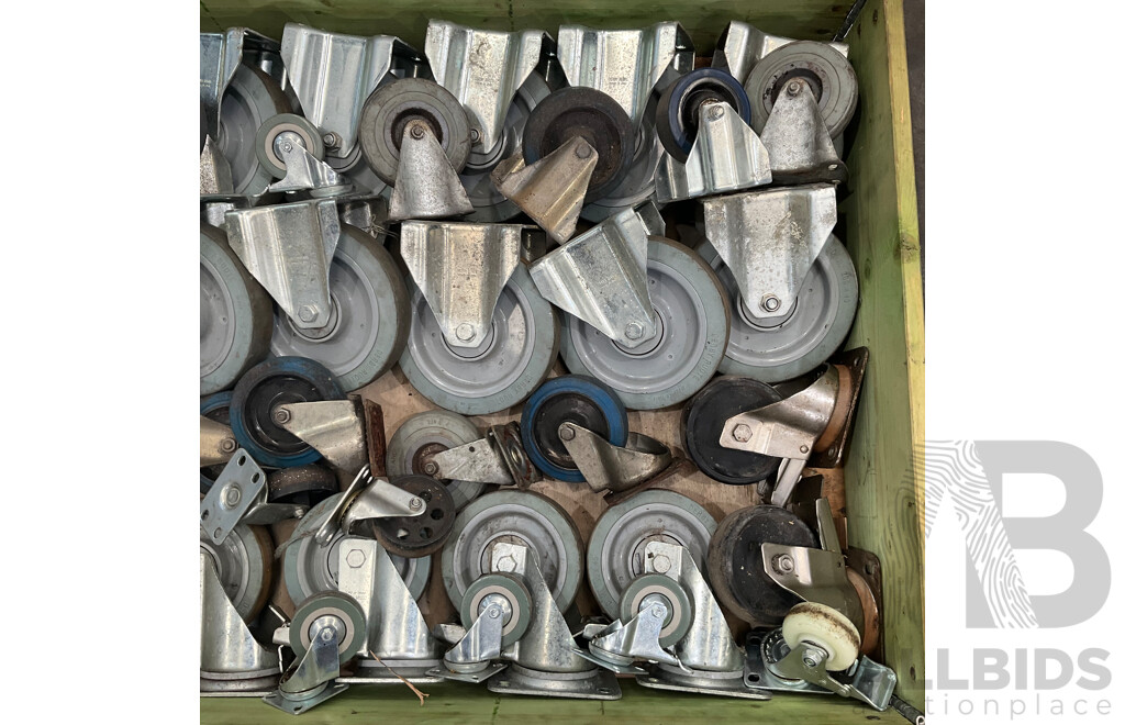 Pallet of Caster Wheels