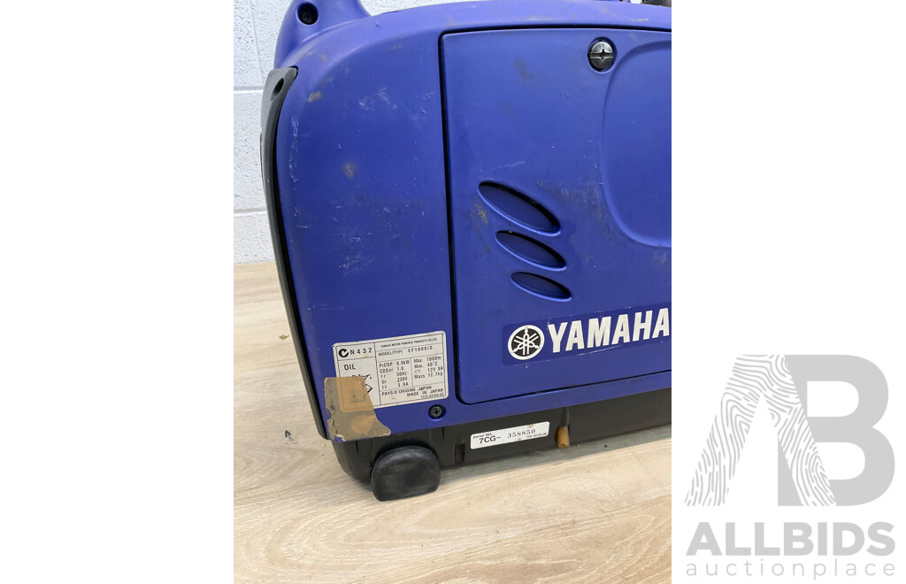 YAMAHA EF1000iS Inverter Generator - ORP $1799