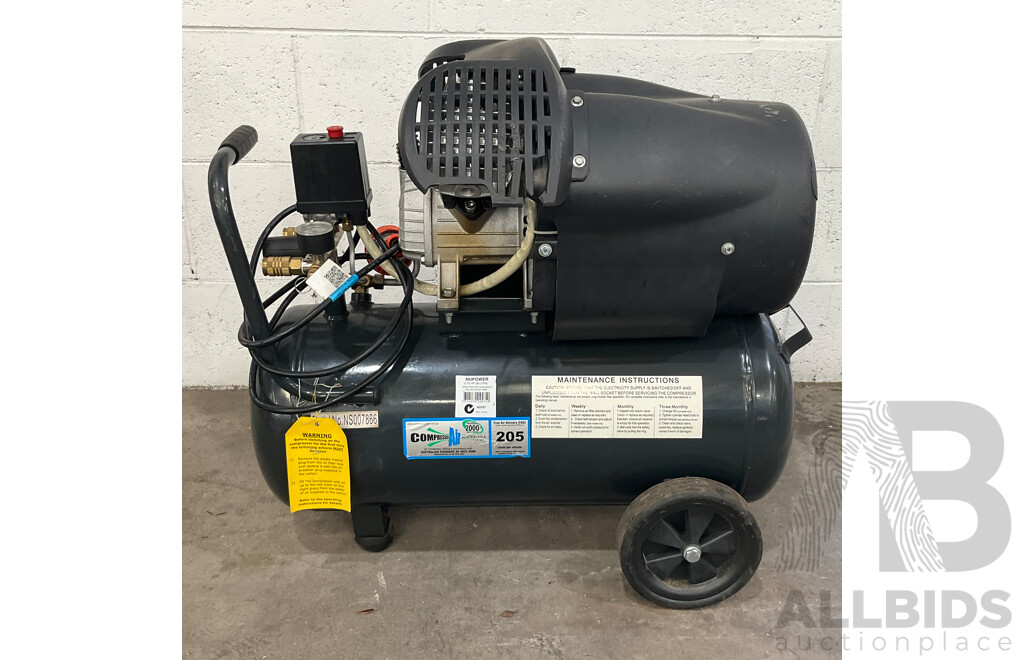 NUPOWER 2.75HP 36L Direct Drive Air Compressor