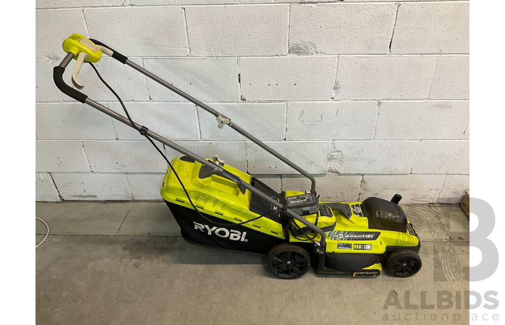 Ryobi 18V ONE+ 4.0Ah 33cm Cordless Lawn Mower