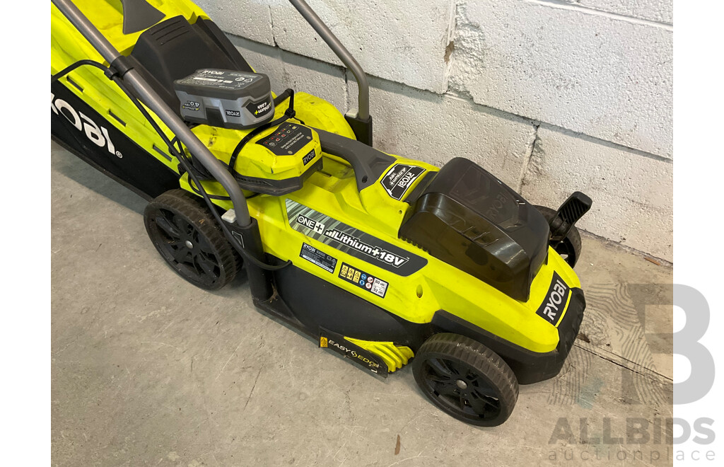 Ryobi 18V ONE+ 4.0Ah 33cm Cordless Lawn Mower