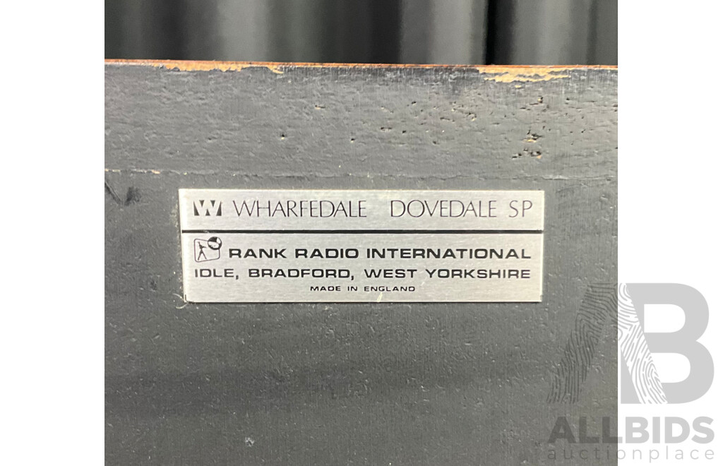 Pair of Wharfedale Speakers