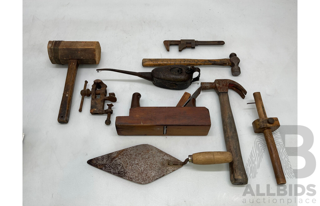 Assorted Vintage Hand Tools