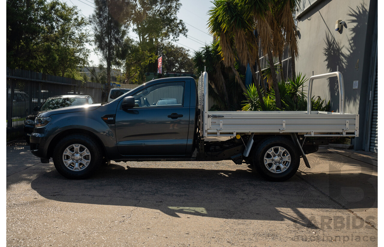 11/2015 Ford Ranger XL 2.2 (4x2) PX MKII C/Chas Metropolitan Grey Metallic Turbo Diesel 2.2L