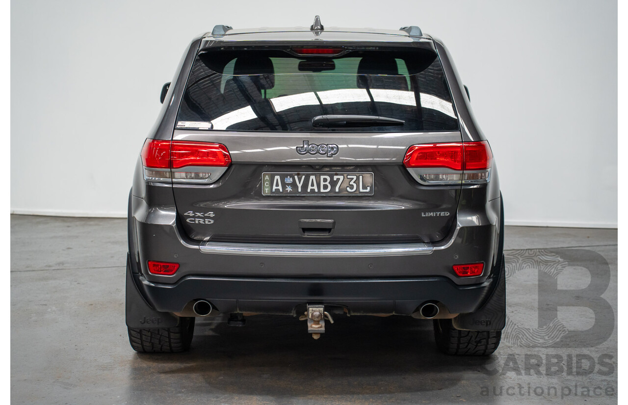 8/2013 Jeep Grand Cherokee Limited (4x4) WK MY13 4d Wagon Grey 3.0L