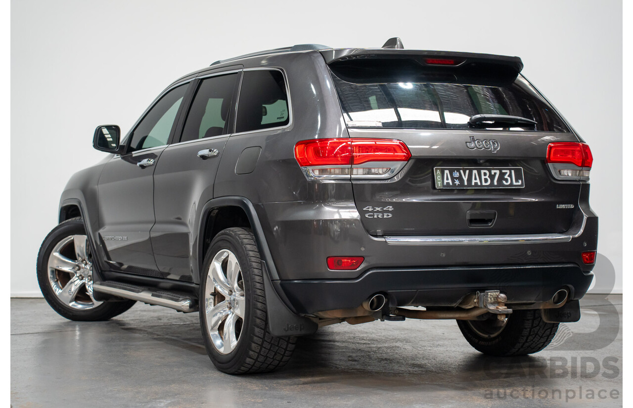 8/2013 Jeep Grand Cherokee Limited (4x4) WK MY13 4d Wagon Grey 3.0L