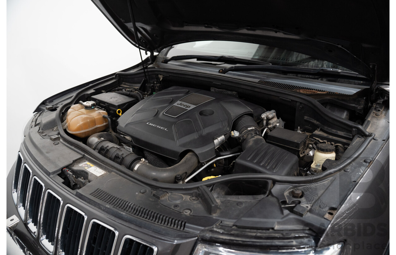 8/2013 Jeep Grand Cherokee Limited (4x4) WK MY13 4d Wagon Grey 3.0L