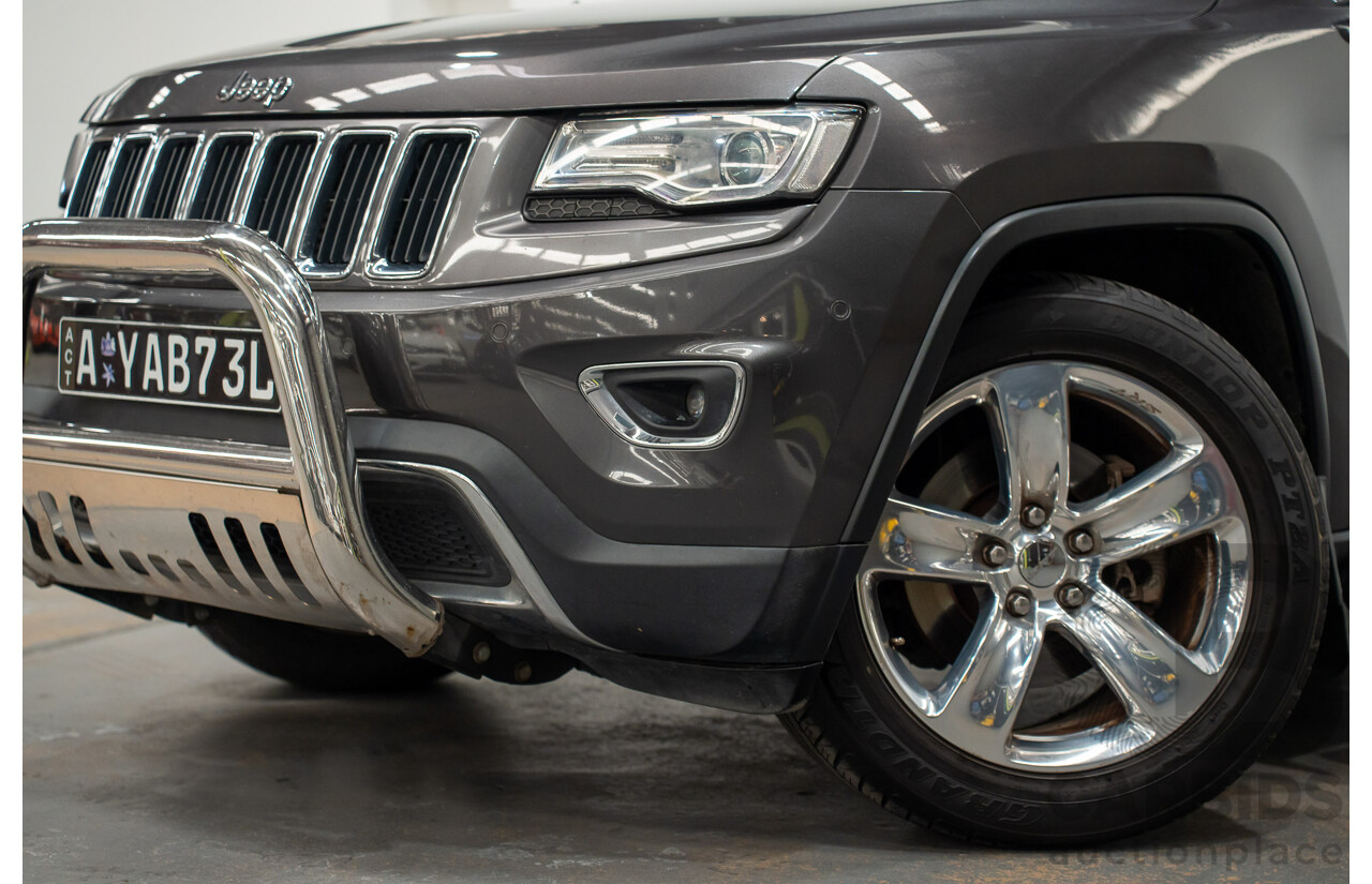 8/2013 Jeep Grand Cherokee Limited (4x4) WK MY13 4d Wagon Grey 3.0L